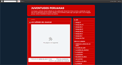 Desktop Screenshot of juventudesperuanas.blogspot.com