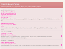 Tablet Screenshot of escorpiaojuridico.blogspot.com