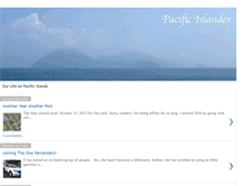 Tablet Screenshot of pacific-islander.blogspot.com