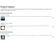 Tablet Screenshot of enigmagalgano.blogspot.com