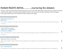 Tablet Screenshot of humanrights-kenya.blogspot.com