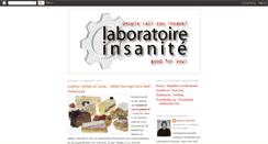 Desktop Screenshot of laboratoire-insanite.blogspot.com