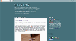 Desktop Screenshot of glassylady.blogspot.com