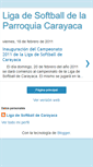 Mobile Screenshot of ligadesoftballcarayaca.blogspot.com