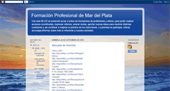 Desktop Screenshot of formacionprofesionalmardelplata.blogspot.com