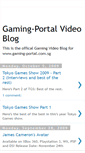 Mobile Screenshot of mygaming-portal.blogspot.com