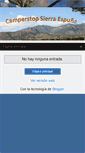 Mobile Screenshot of camperstopsierraespuna.blogspot.com