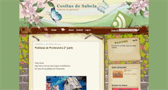 Desktop Screenshot of cositasdesabela.blogspot.com