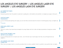 Tablet Screenshot of losangeleseyesurgery.blogspot.com