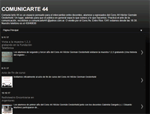 Tablet Screenshot of comunicarte44.blogspot.com