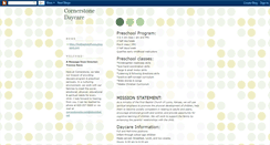 Desktop Screenshot of cornerstonedaycare.blogspot.com