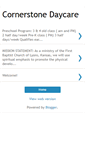 Mobile Screenshot of cornerstonedaycare.blogspot.com