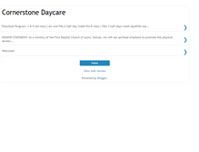 Tablet Screenshot of cornerstonedaycare.blogspot.com