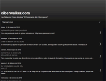 Tablet Screenshot of ciberwalker.blogspot.com