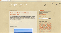 Desktop Screenshot of dbhasthi.blogspot.com