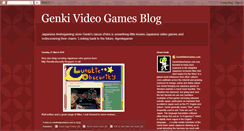 Desktop Screenshot of genkivideogames.blogspot.com