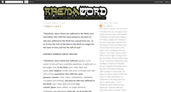 Desktop Screenshot of dailyrhemaword.blogspot.com