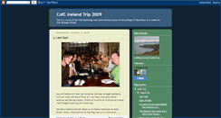 Desktop Screenshot of cofcireland.blogspot.com