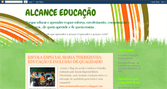 Desktop Screenshot of alcanceeducacao.blogspot.com
