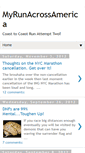 Mobile Screenshot of myrunacrossamerica.blogspot.com