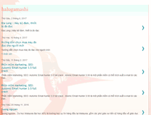 Tablet Screenshot of halugamashi.blogspot.com