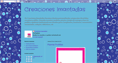Desktop Screenshot of creacionesimantadas.blogspot.com