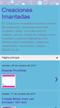 Mobile Screenshot of creacionesimantadas.blogspot.com