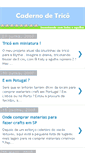 Mobile Screenshot of cadernodetrico.blogspot.com