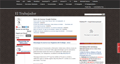 Desktop Screenshot of el-trabajador.blogspot.com
