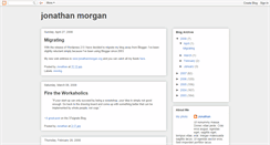 Desktop Screenshot of jonathanmorgan.blogspot.com