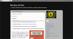 Desktop Screenshot of mundosdeeter.blogspot.com