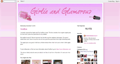 Desktop Screenshot of girlieandglamorous.blogspot.com