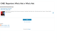 Tablet Screenshot of cnbc-reporter-poll.blogspot.com