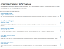 Tablet Screenshot of chemical-info.blogspot.com