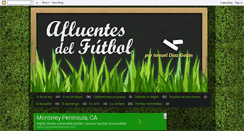 Desktop Screenshot of afluentesdelfutbol.blogspot.com