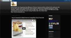 Desktop Screenshot of foreveraloesuccess.blogspot.com