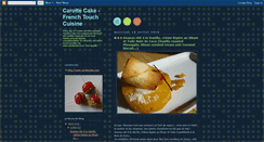 Desktop Screenshot of carottecake.blogspot.com