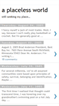 Mobile Screenshot of aplacelessworld.blogspot.com