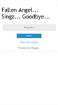 Mobile Screenshot of fallenangelsingzgoodbye.blogspot.com