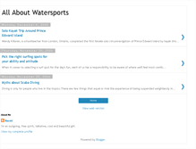 Tablet Screenshot of allaboutwatersports.blogspot.com