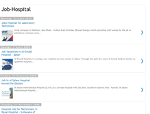 Tablet Screenshot of jobhospital.blogspot.com
