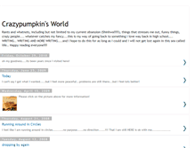 Tablet Screenshot of crazypumpkinsworld.blogspot.com