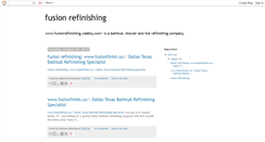 Desktop Screenshot of fusionrefinishing.blogspot.com