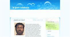 Desktop Screenshot of lagrancalabaza.blogspot.com