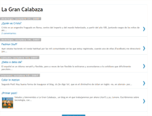 Tablet Screenshot of lagrancalabaza.blogspot.com