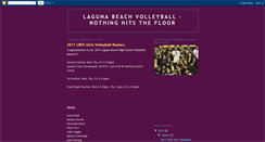 Desktop Screenshot of lagunabeachvolleyball.blogspot.com