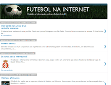 Tablet Screenshot of futebolnainternet.blogspot.com