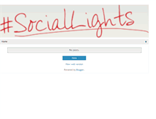 Tablet Screenshot of lorealprosociallights.blogspot.com