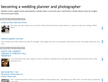 Tablet Screenshot of becomingaweddingplannera.blogspot.com