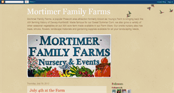 Desktop Screenshot of mortimerfamilyfarms.blogspot.com